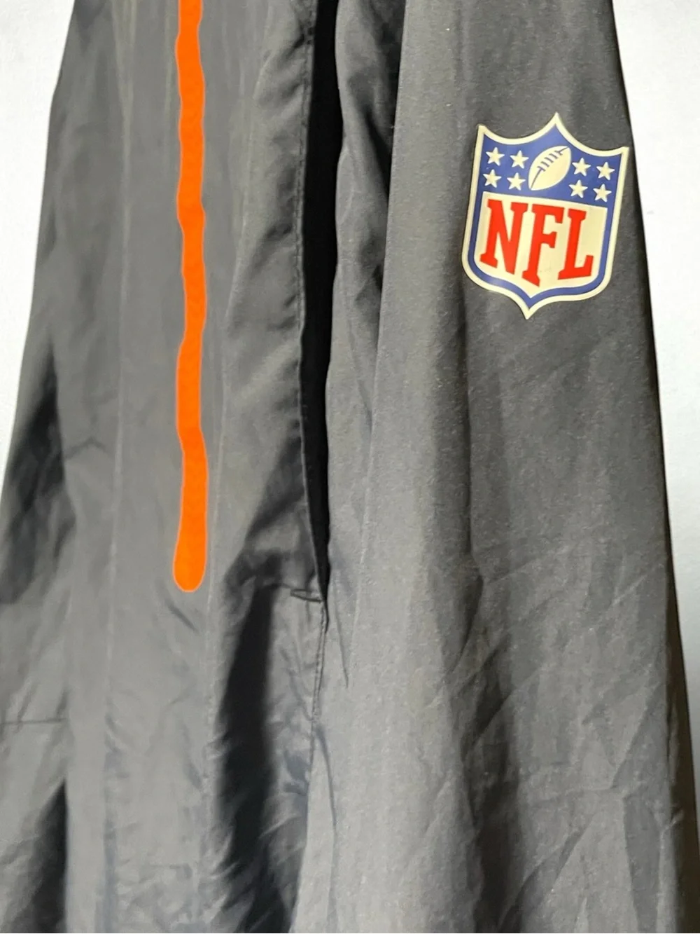 Nike Navy and Orange Pullover Windbreaker